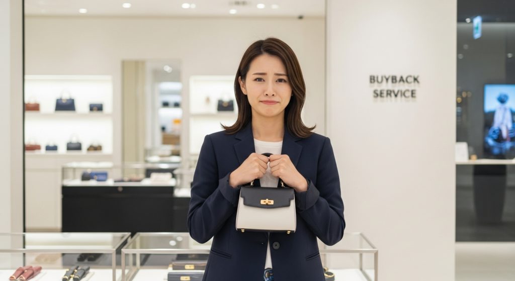 悩んでいる女性のイメージ