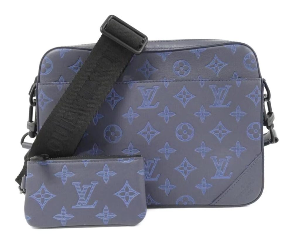 ルイヴィトン モノグラム シャドウ デュオ メッセンジャー M45730 ショルダーバッグ