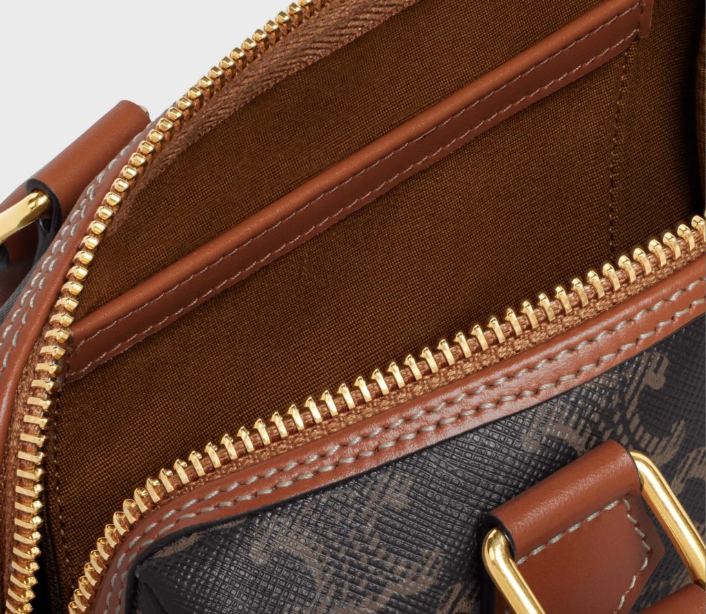 スモール ボストン / トリオンフキャンバス＆カーフスキン¥ 247,500