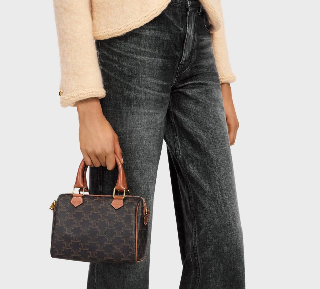 スモール ボストン / トリオンフキャンバス＆カーフスキン¥ 247,500