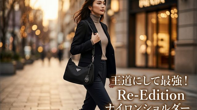王道にして最強：「プラダ ナイロン ショルダーバッグ (Re-Edition)」