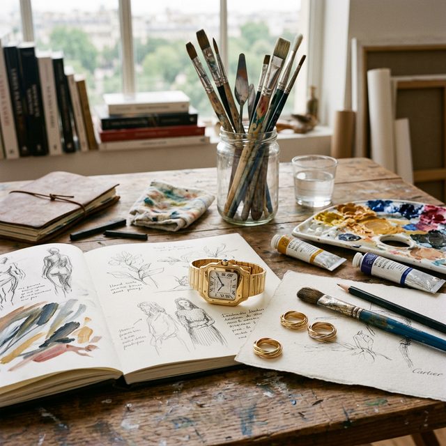 彼の「描く心」とカルティエの創造性