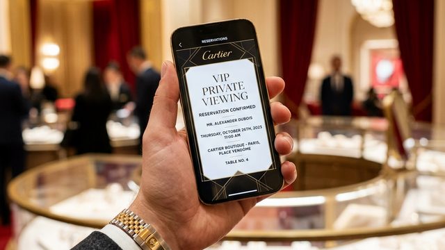 カルティエのポップアップを満喫するための「予約方法」と注意点