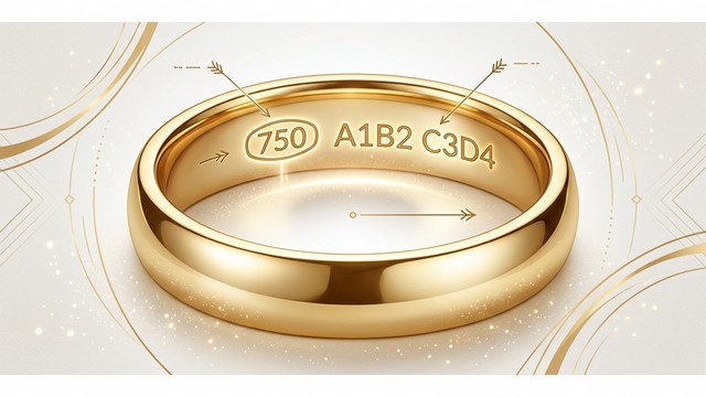 カルティエの刻印の本物と偽物の